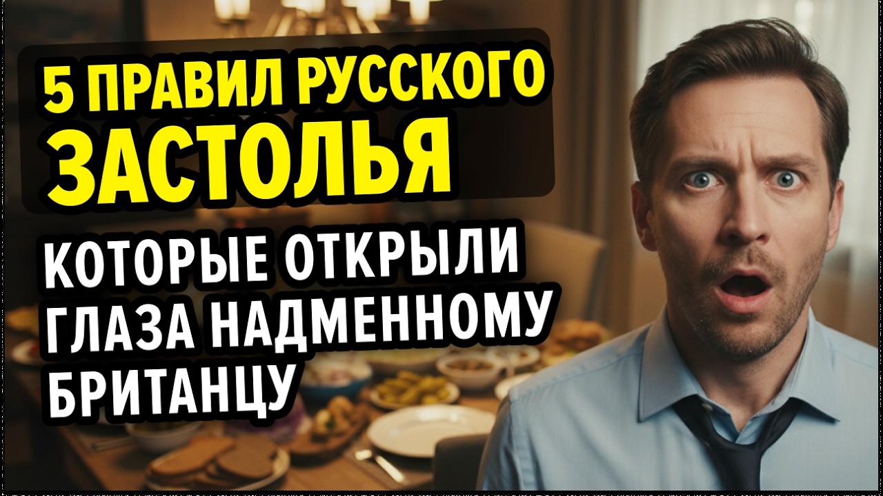 ДО СЛЁЗ: Британец сравнил наше гостеприимство с «европейским ужином». Выводы ШОКИРУЮТ.