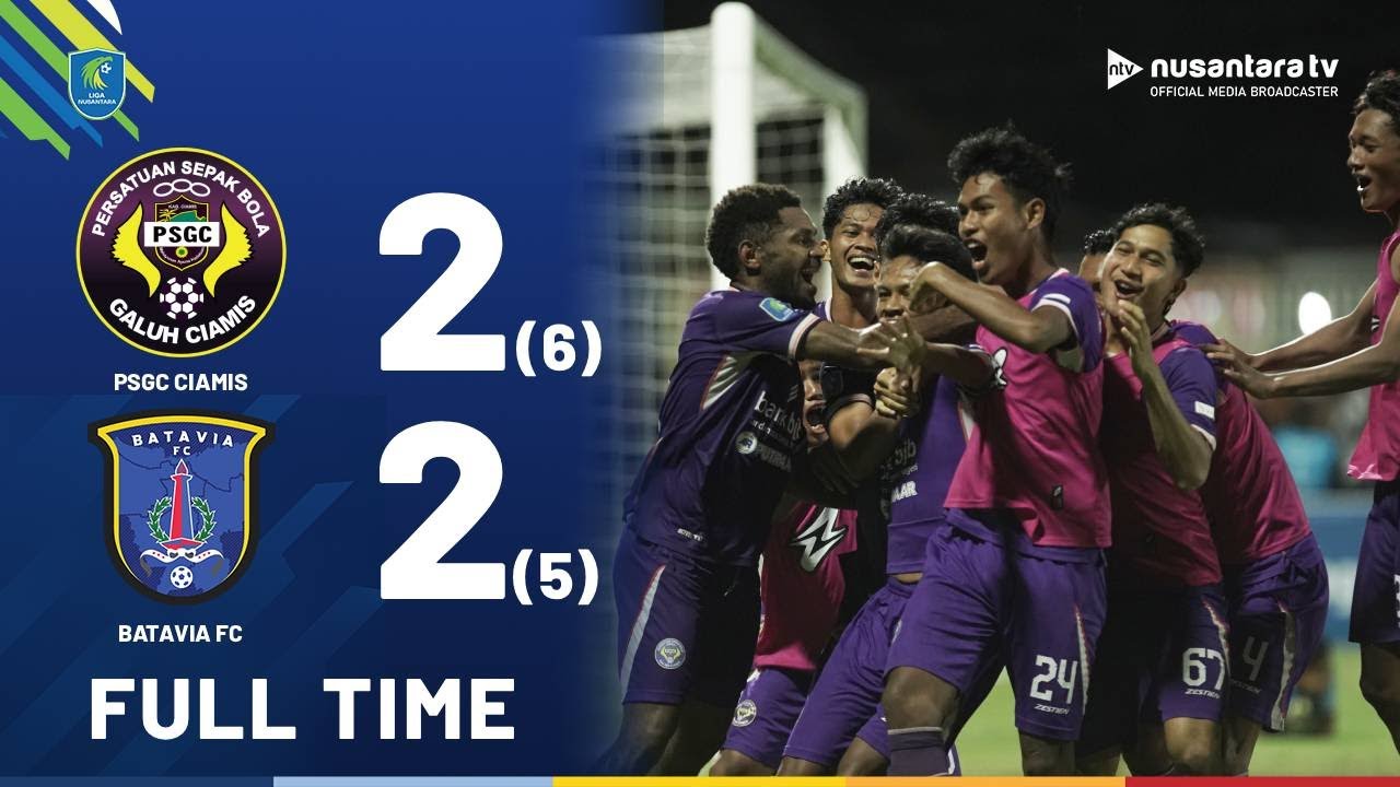 Full Highlights: Laga Panjang Hingga Penalti, PSGC Ciamis Bungkam Batavia FC di Quarter Final | NTV