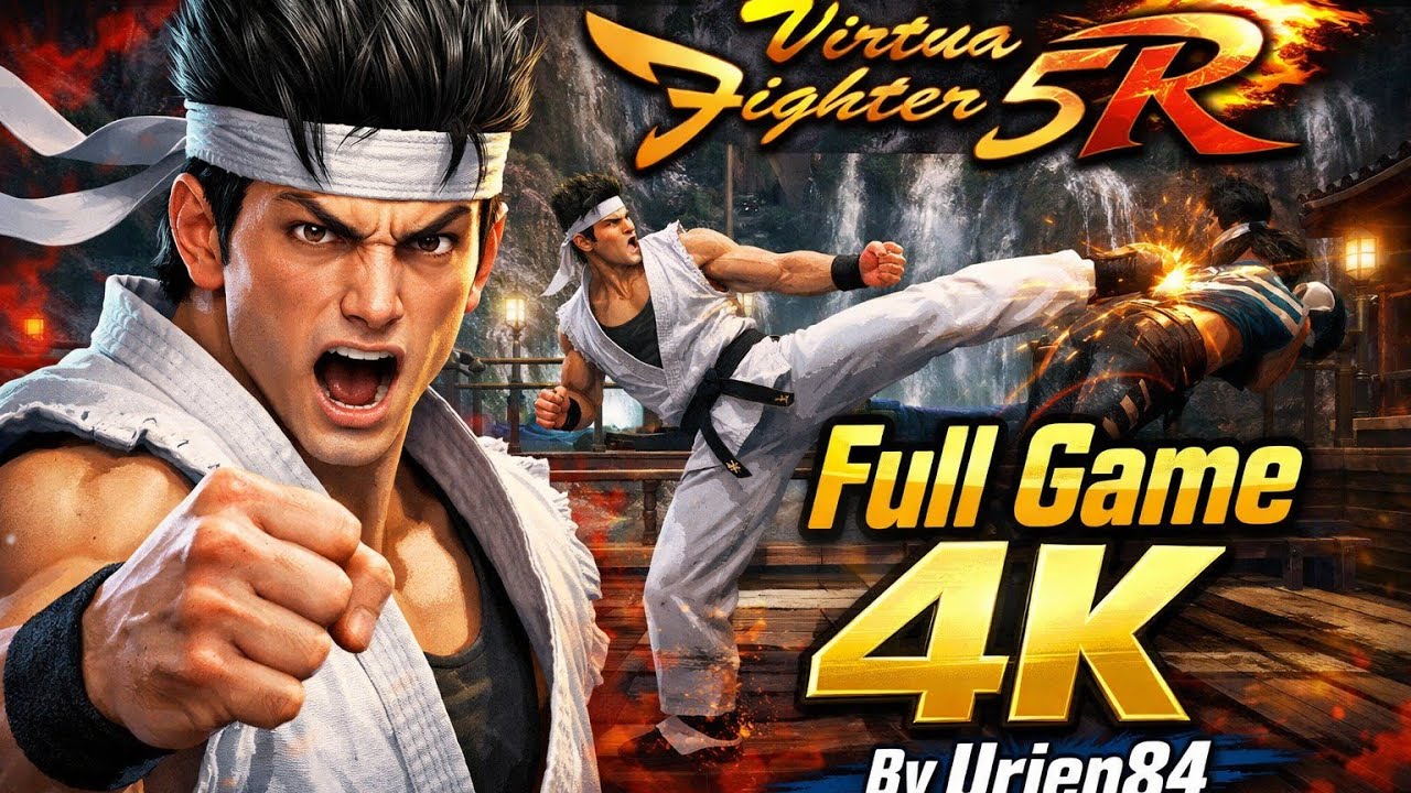 Virtua Fighter 5 R Longplay (Arcade SEGA Lindbergh) Akira Yuki Full Game 4K