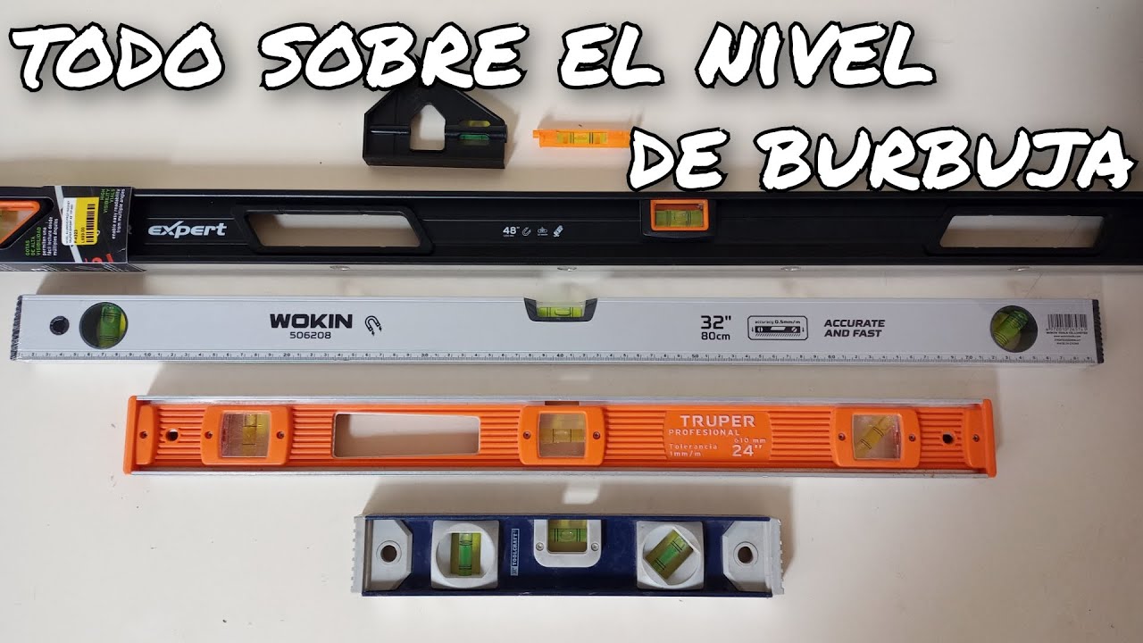 NIVEL DE BURBUJA | A DETALLE | USOS Y CARACTERÍSTICAS