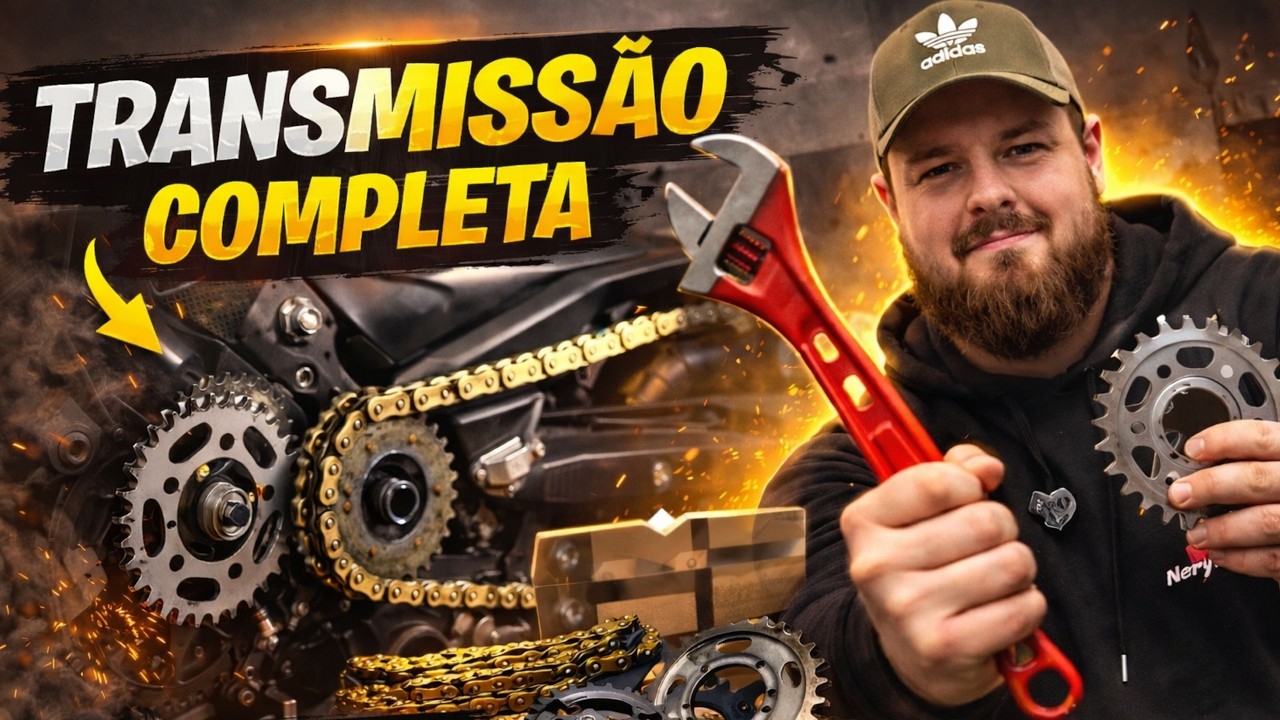 Yamaha FZ6 - Transmissão e Filtro de Ar