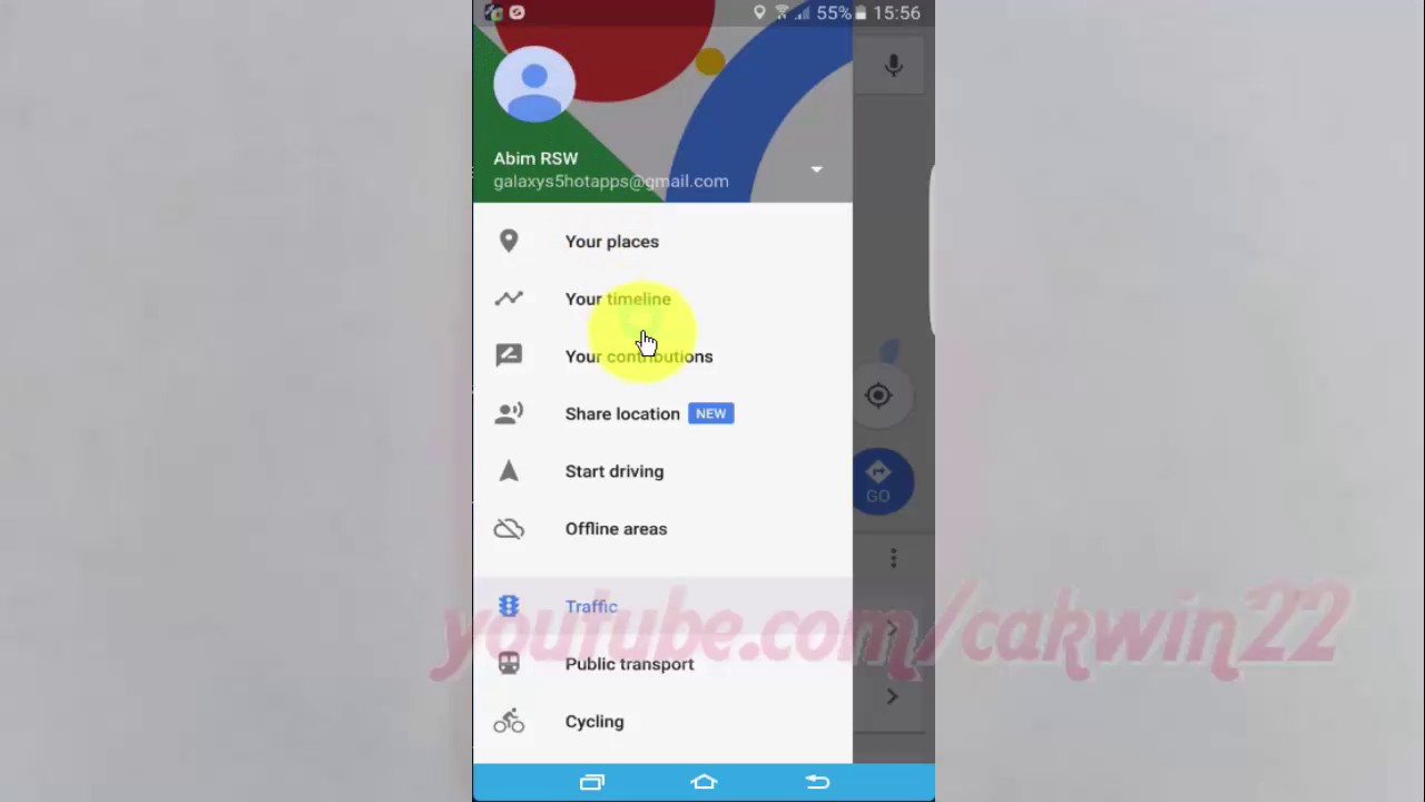 Samsung Galaxy S7 Edge : How to Enable or Disable Show Edit notifications on Google Maps