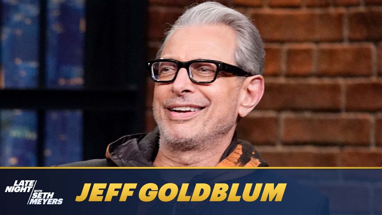 Jeff Goldblum Takes Over His Interview with Seth to Chat About Movie Trivia and Colors