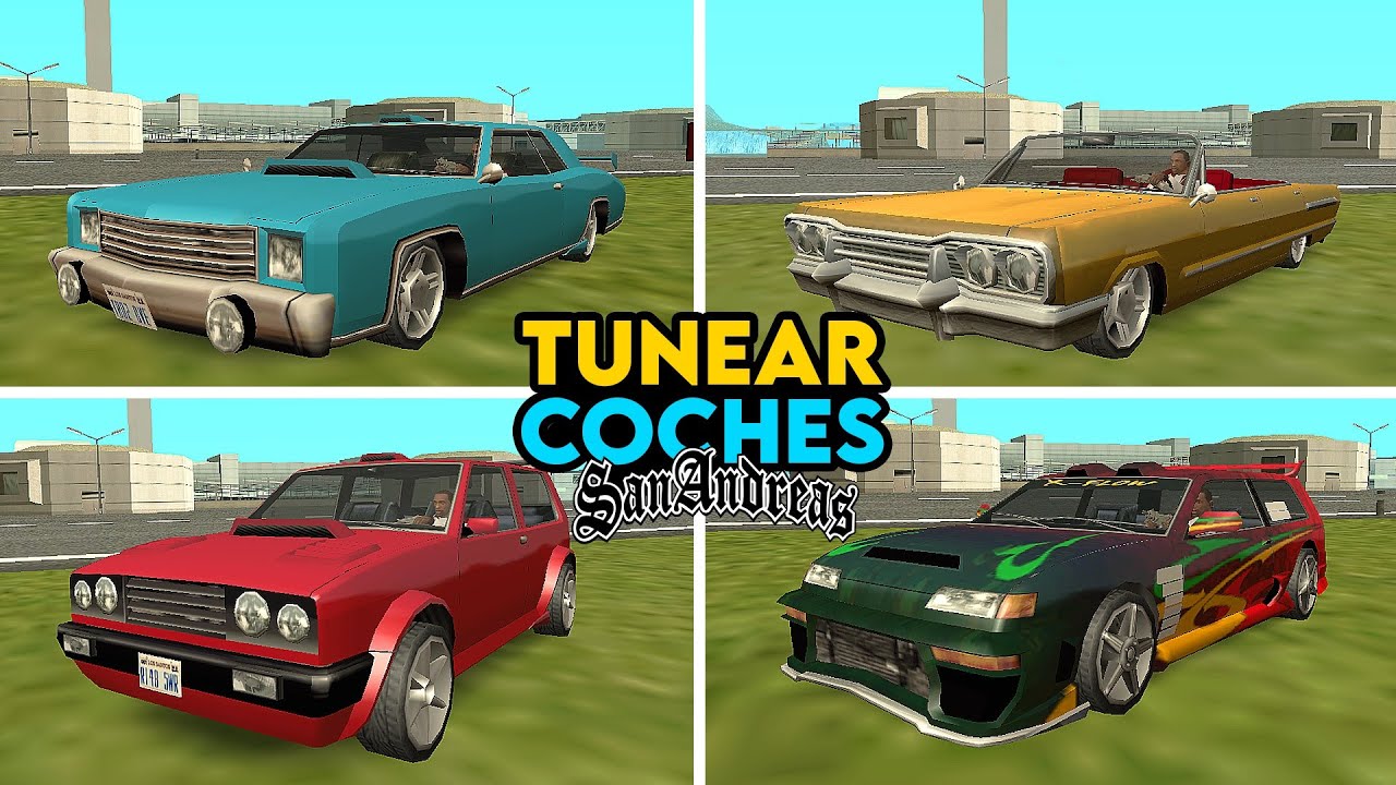 10 Formas de TUNEAR Coches en GTA San Andreas #2