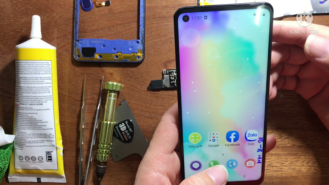 Thay màn hình samsung A21s cực dễ | Samsung A21s screen replacement guide