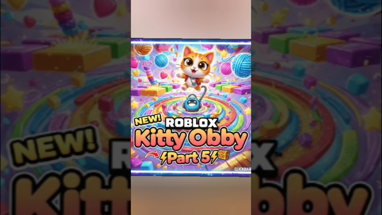 I Found The SECRET TREASURE CHEST! 🎁 (CRAZY LOOT!) | Roblox Kitty Obby Part 5 