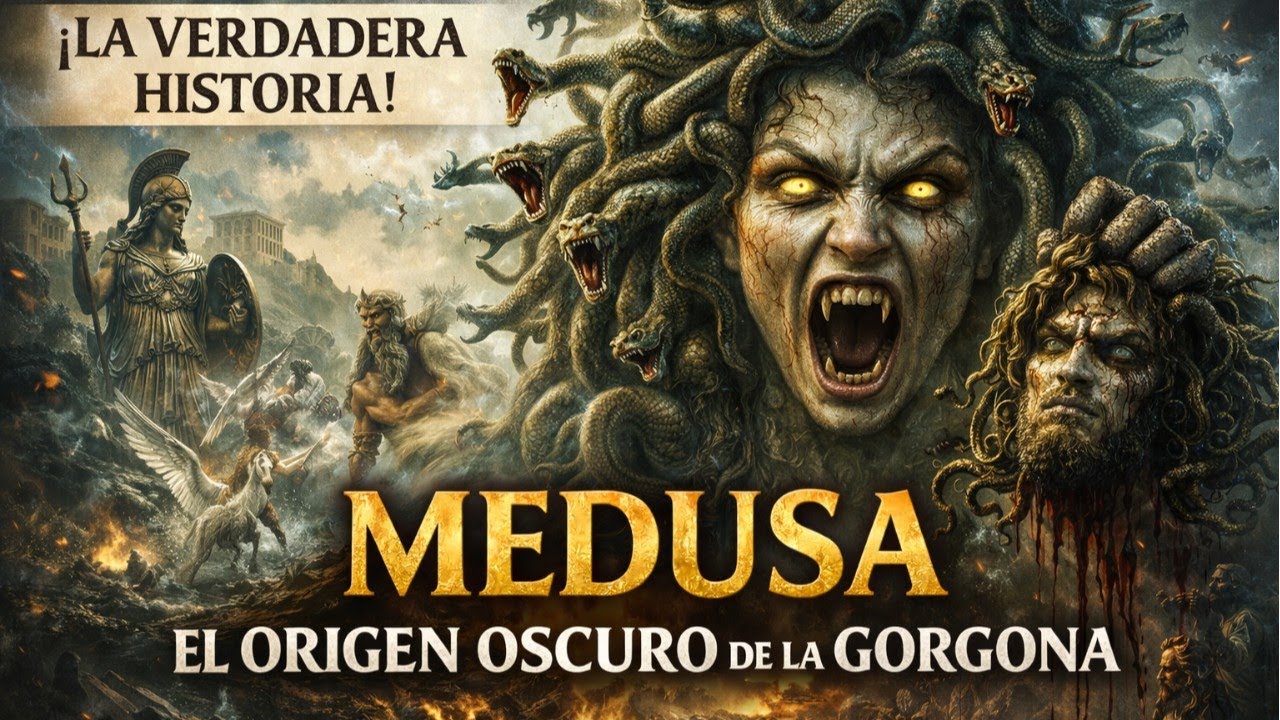 MEDUSA: La Verdadera Historia Oculta de la Gorgona – La Leyenda Más Oscura de la Mitología Griega