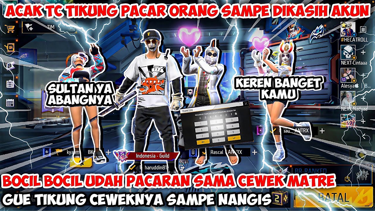 ACAK ACAK TC NIKUNG PACAR BOCIL SAMPE DIA KASIH AKUN PAS DIPUTUSIN SAMA CEWEK MATRE DIA SAMPE NANGIS