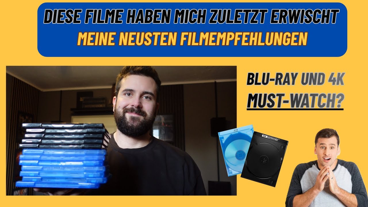 Was ich zuletzt geschaut habe: Blu-ray & 4K Empfehlungen (ohne Spoiler) verschiedene Genres