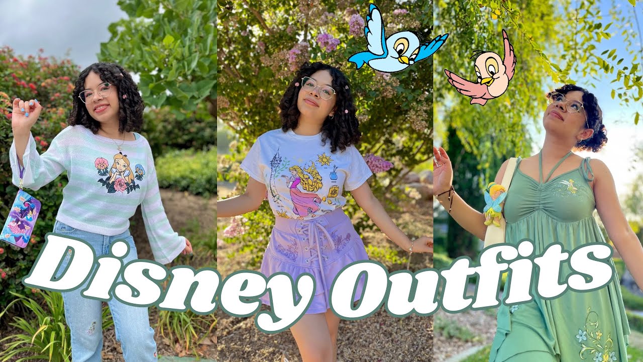 IDEAS DE OUTFITS DISNEY ✨ | Outfits cómodos y sencillos para Disneyland 