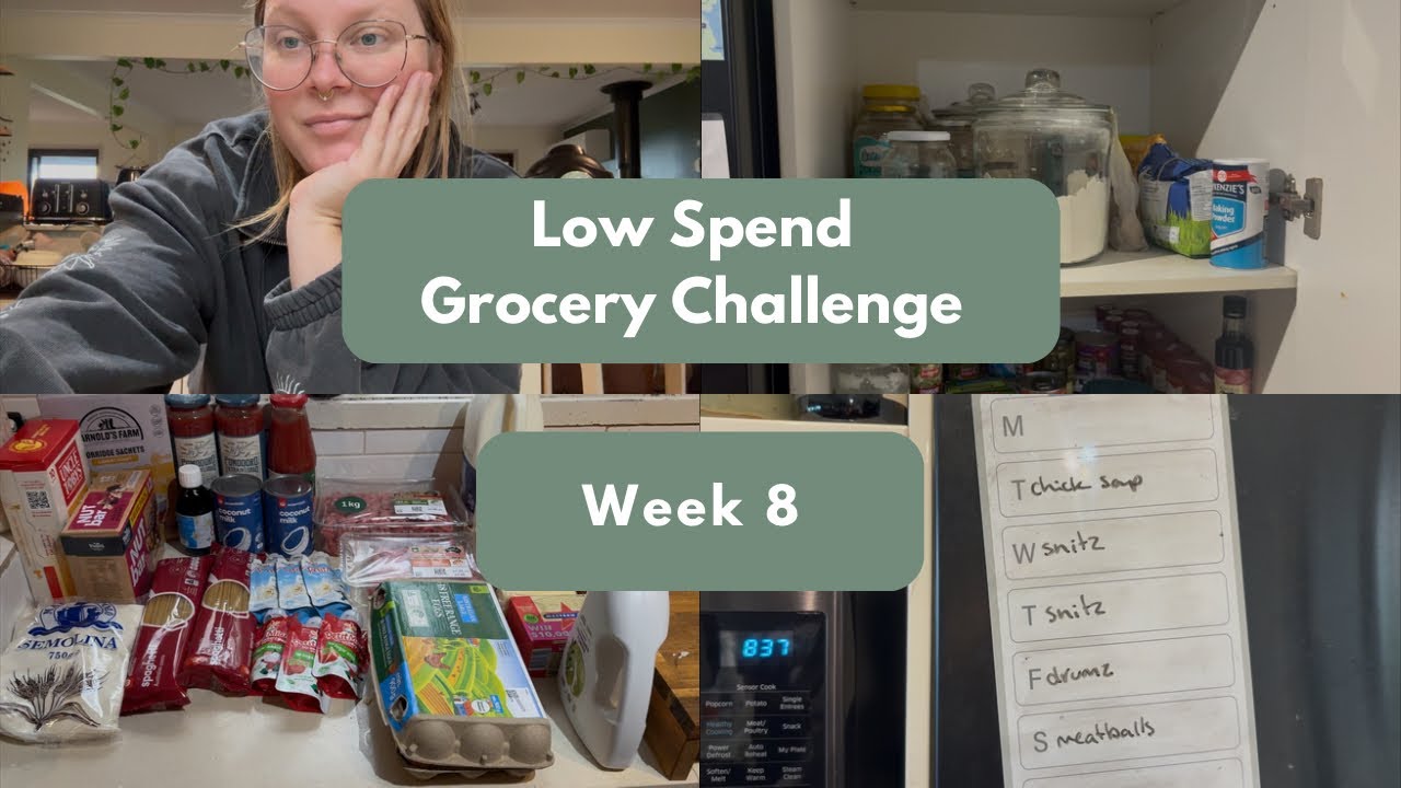 Low Spend Grocery Challenge - week 8 - $100 Woolies haul