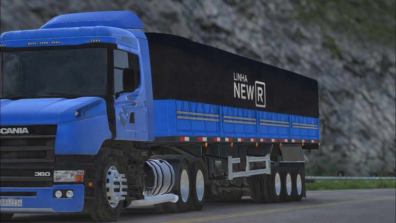Scania 124G tentou fazer a curva sem reduzir. *QUASE 