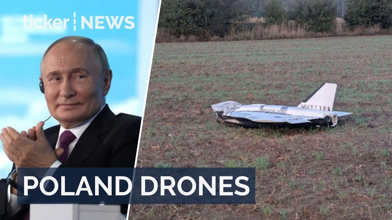 Poland downs Russian drones amid airspace breach