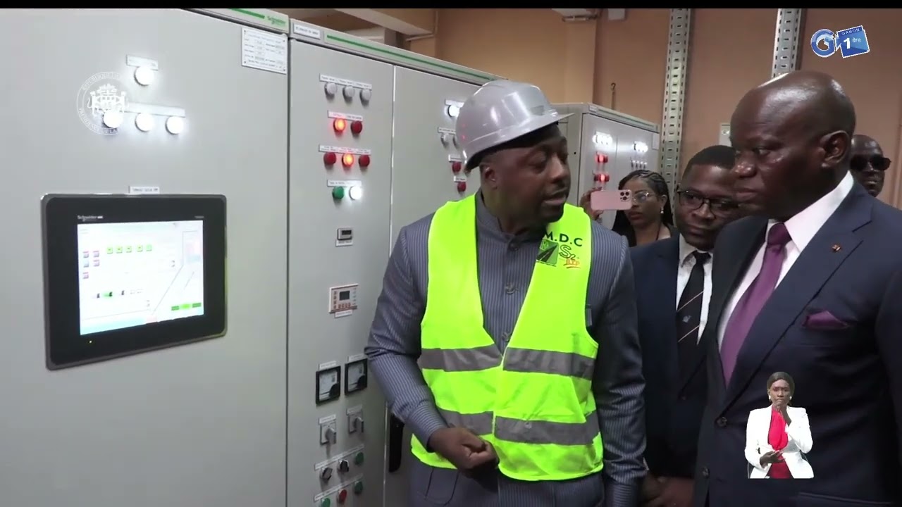 Inauguration de la station de pompage du PK5.