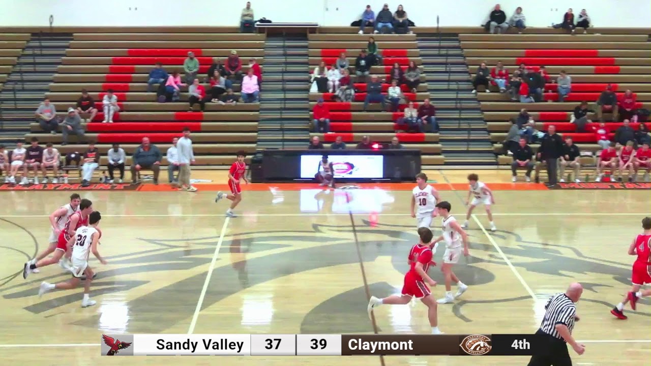 2026 Claymont JV Basketball vs Sandy Valley