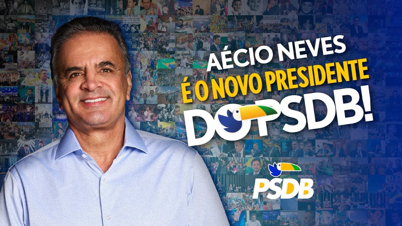 Conhe&ccedil;a a trajet&oacute;ria do novo presidente nacional do PSDB, A&eacute;cio Neves! 