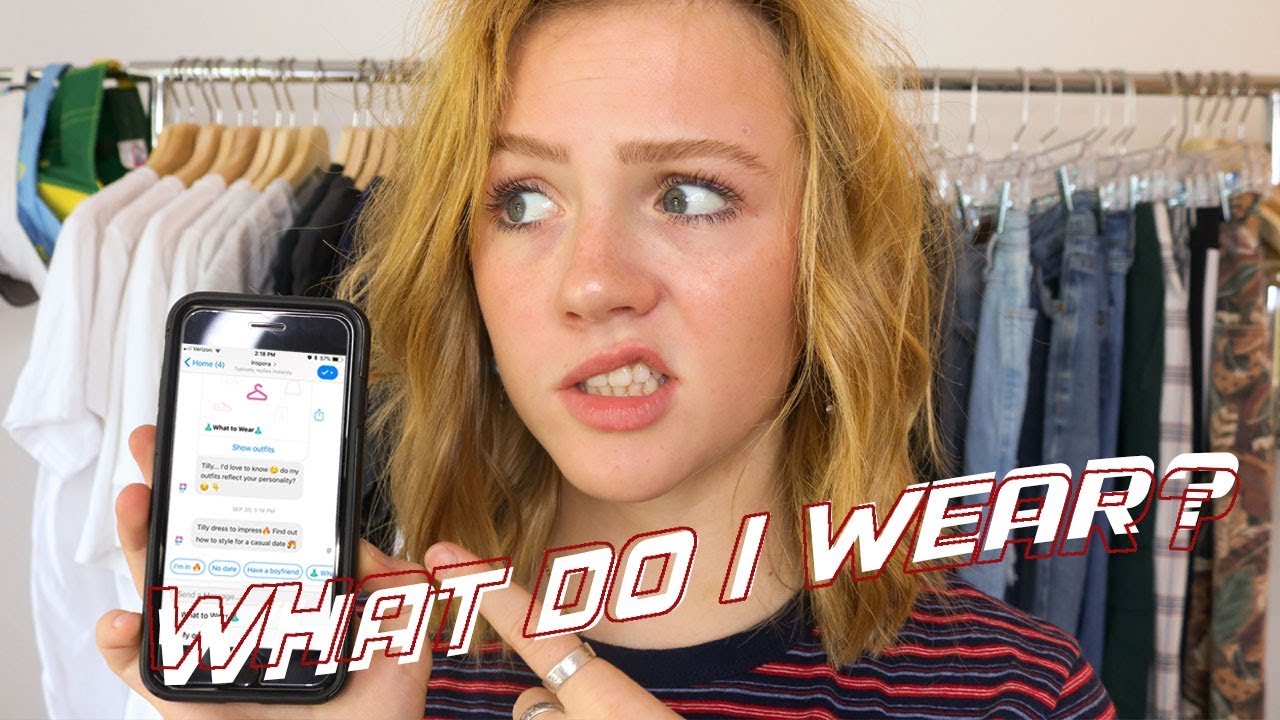 A Robot Picks Out My Outfits For A Week! INSPORA Styled Me for School | TILLY BEE