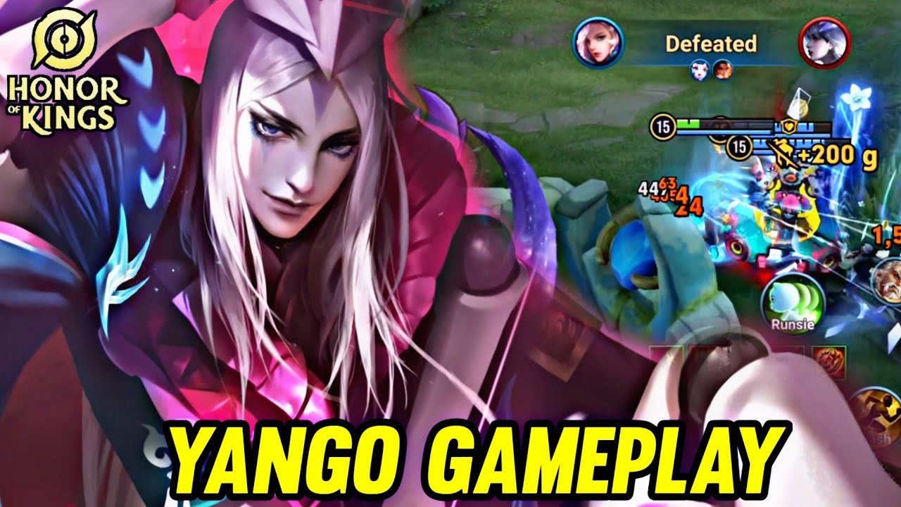 HOK : YANGO GAMEPLAY | IN CLASH LANE - HONOR OF KINGS