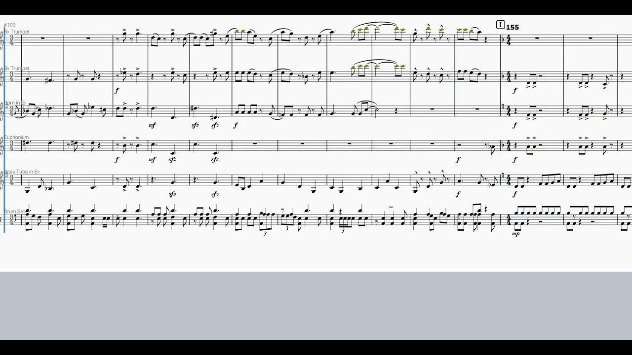 The Incredibles Medley for Brass Quintet and Percussion, Michael Giacchino, arr. Hamer Borstall