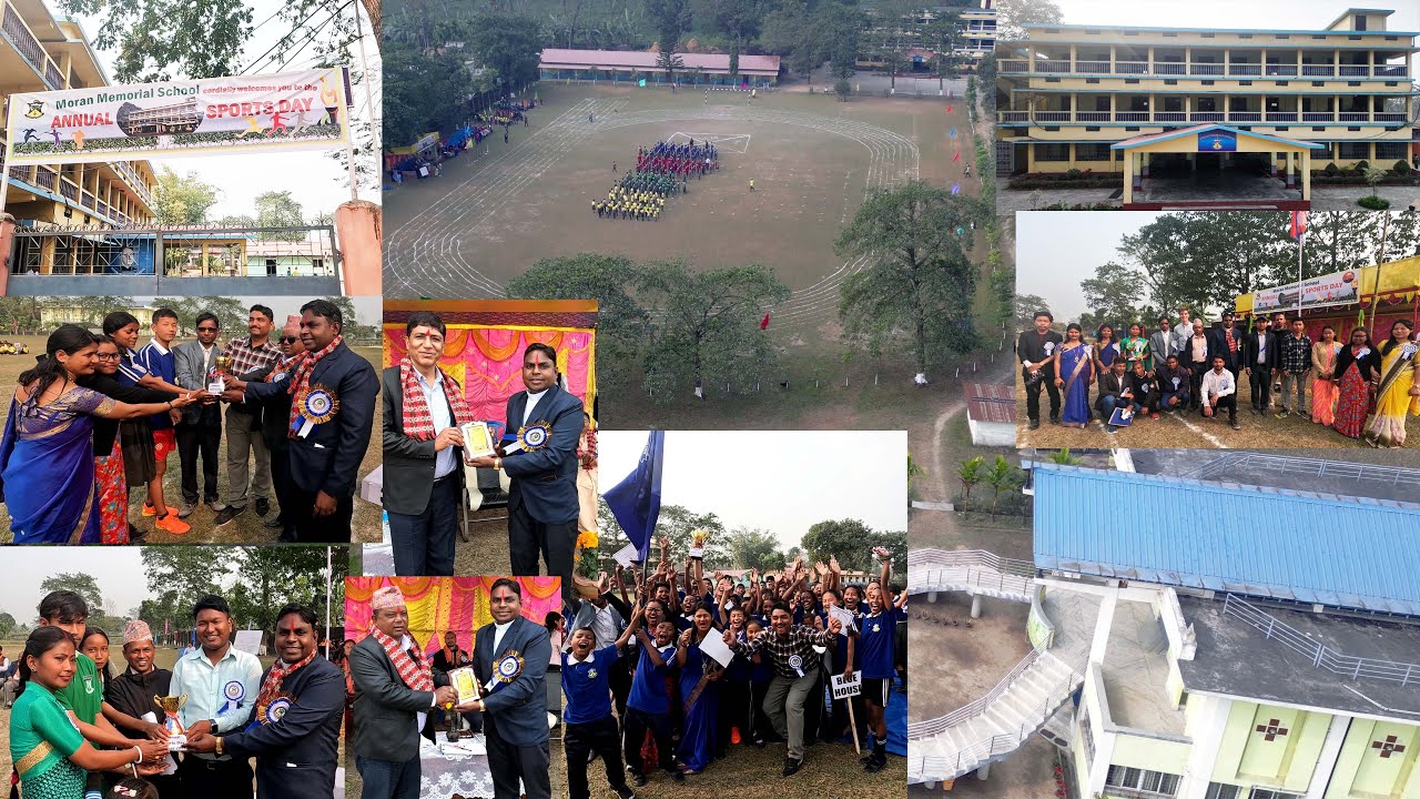 MORAN Memorial School - ANNUAL SPORTS DAY ll PART -1   Il @blindskb