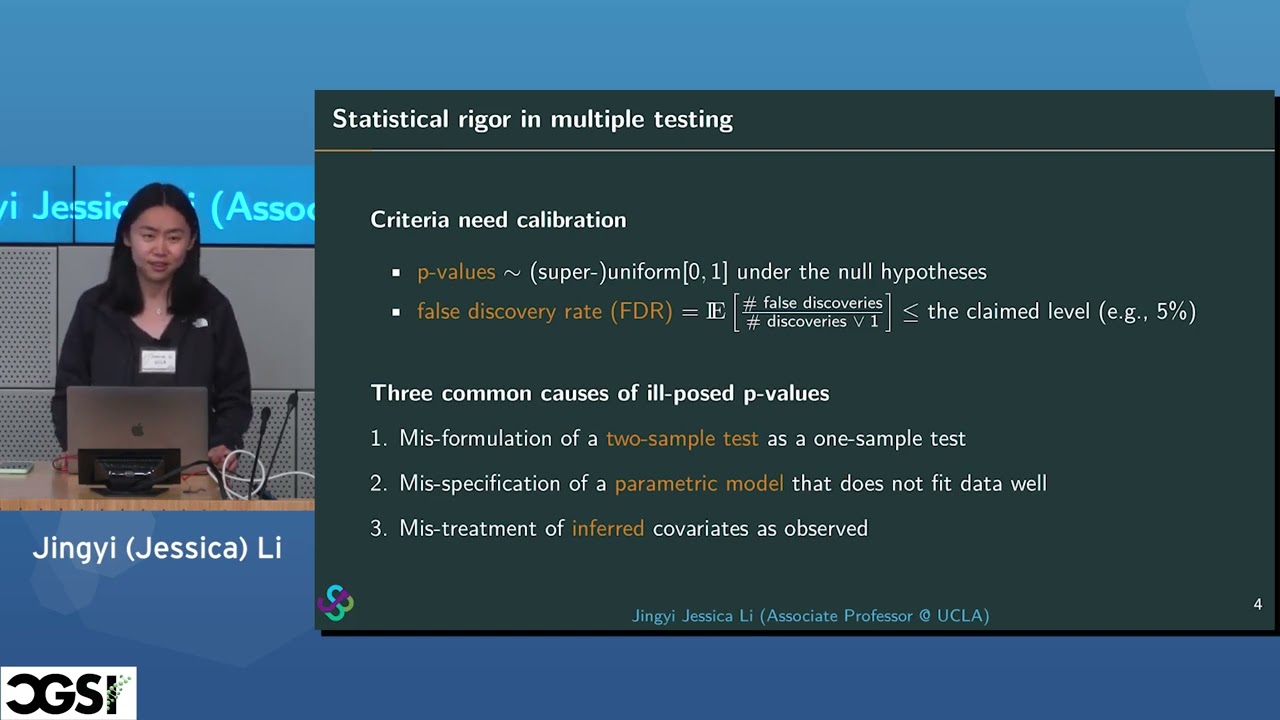 Jingyi Jessica Li | Statistical Rigor in Genomics Data Science