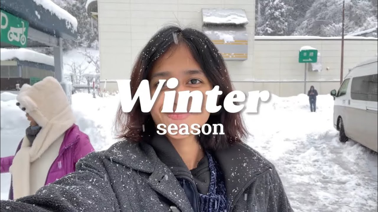 Flying from JAPAN to KOREA ✈️ WINTER SEASON ❄️☃️ | Señorita Vashti