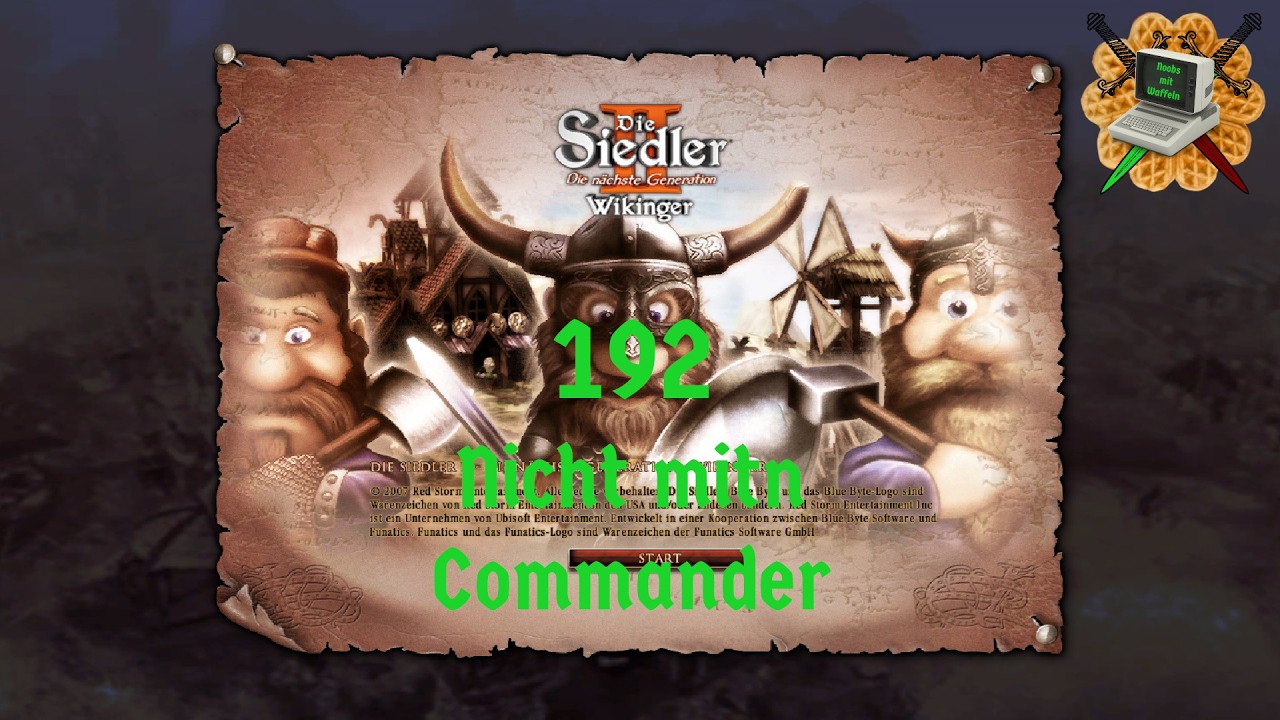 192 - Die Siedler 2 - Die nächste Generation - Wikinger // Nicht mitn Commander