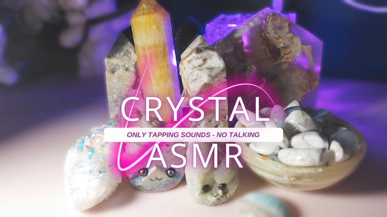 CRYSTAL TAPPING ASMR | Pure Relaxation & Sleep Sounds | No Talking