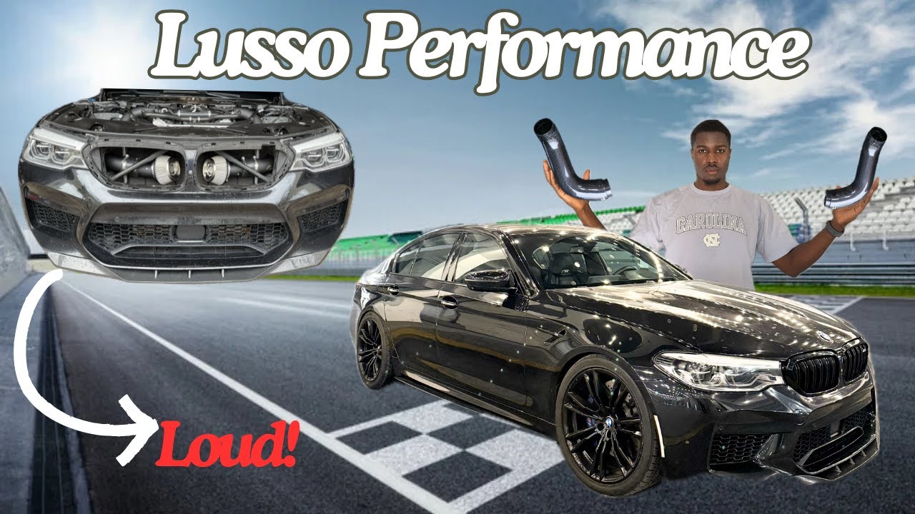 Loudest Air Intakes installed on our BMW F90 M5 | Lusso Performance Intake Install + Sound clips