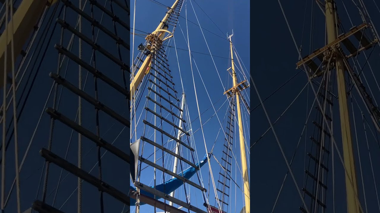 Real sailboat from the North Sea at Mercator Marina Oostende