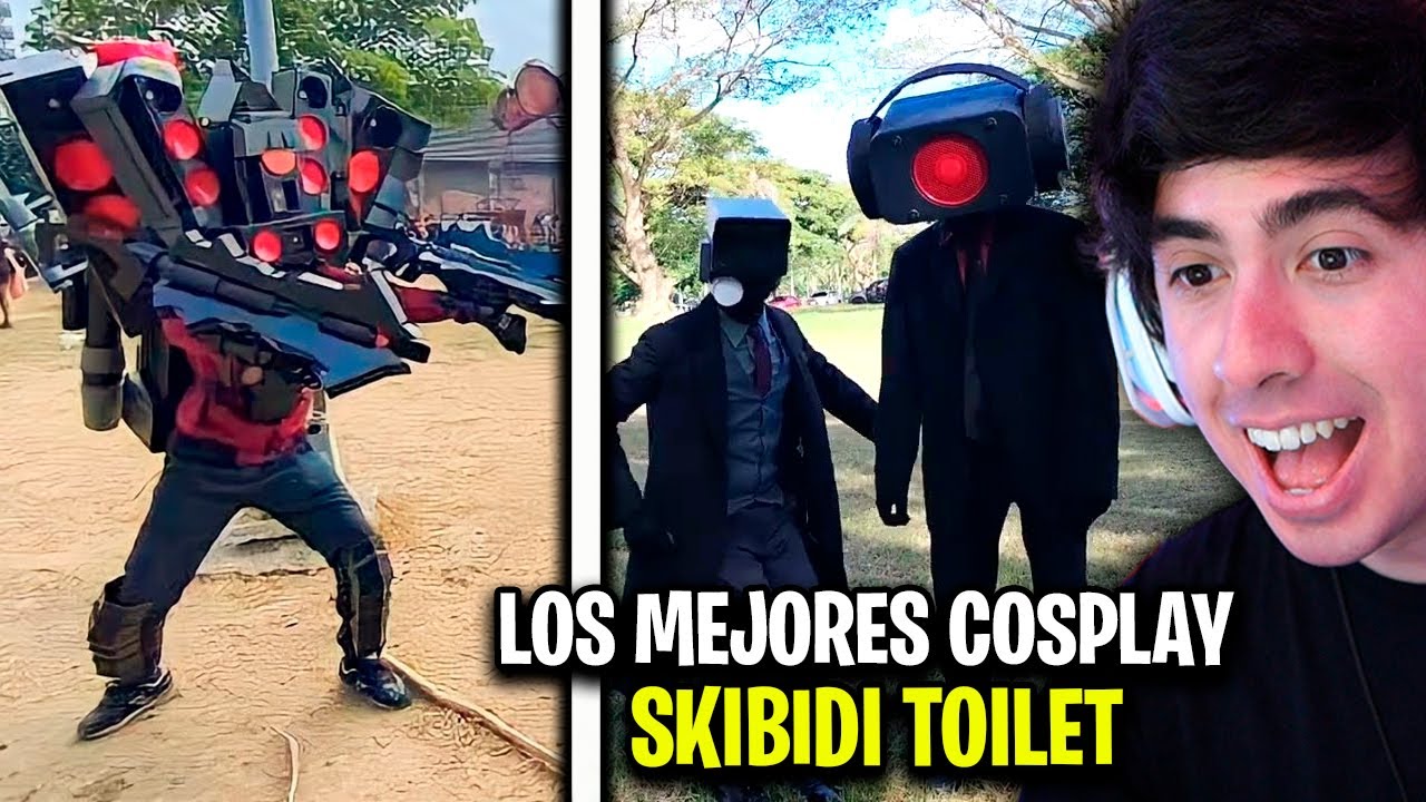 LOS MEJORES DISFRACES de SKIBIDI TOILET 😱 (No creerás el del final) 🤯