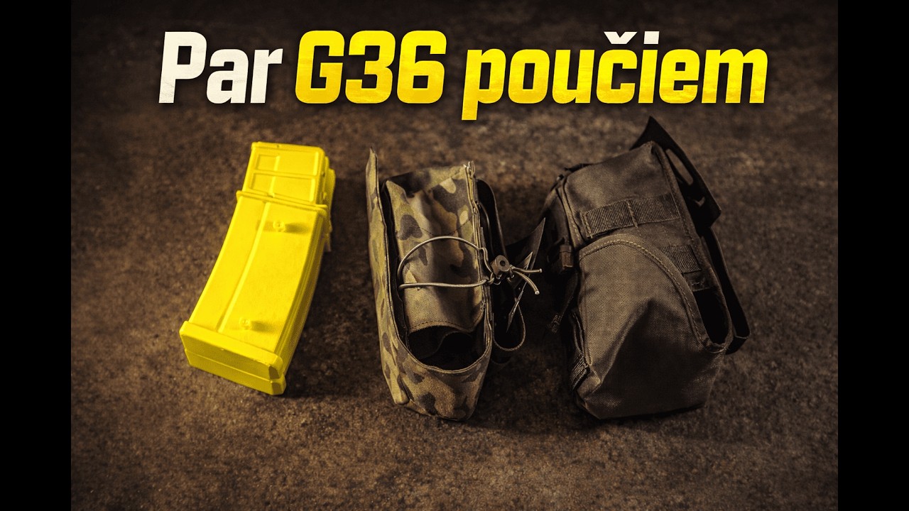 Par G36 poučiem