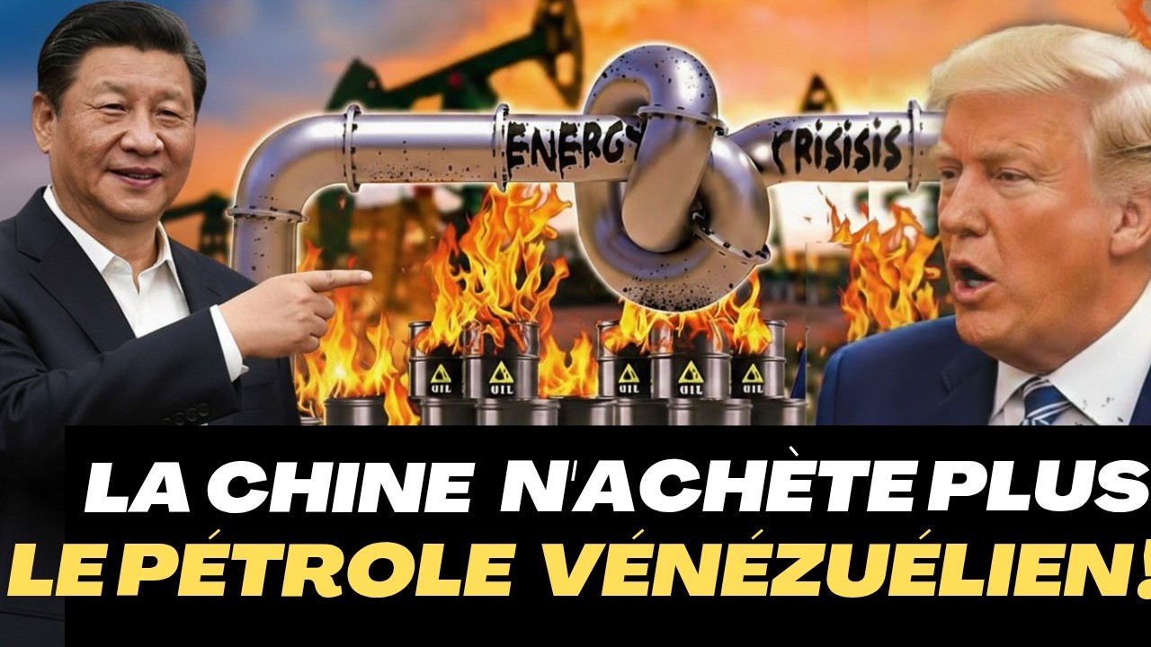 La Chine vient de suspendre ses importations de pétrole vénézuélien et refuse les règles américaines