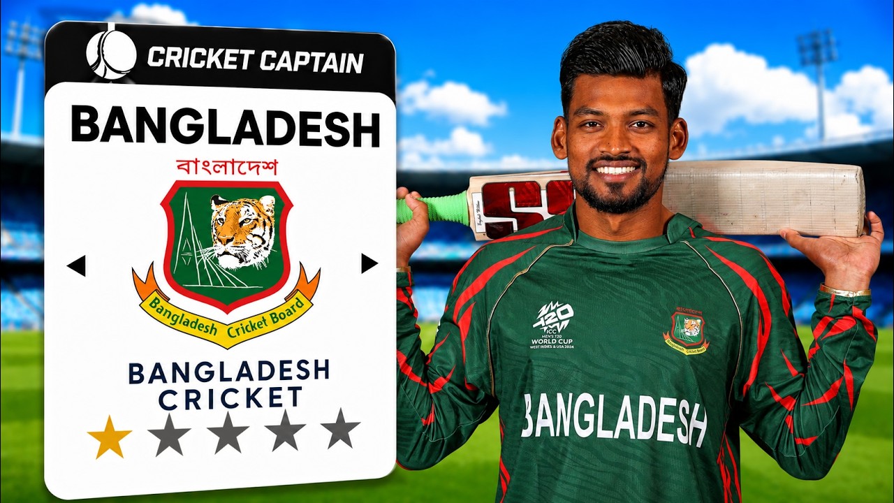 Я принимаю главный вызов в Cricket Captain