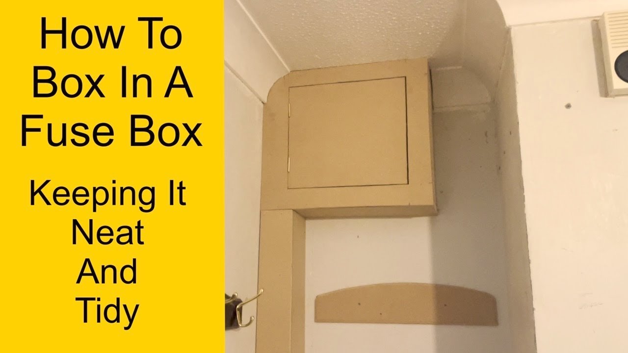 How To Box In A Fuse Box. Keeping It Neat And Tidy