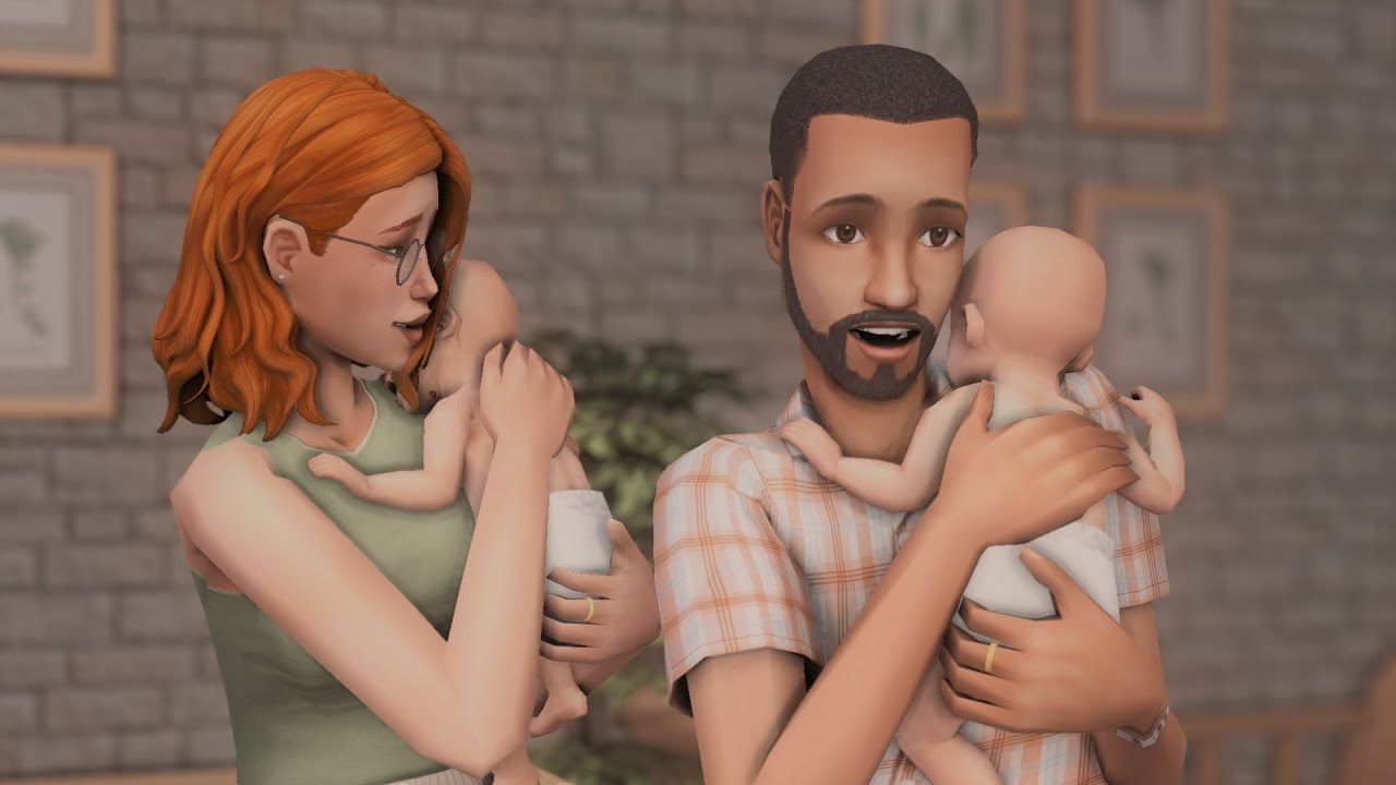 sweet chaos of twins (sims 2 cozy gameplay)