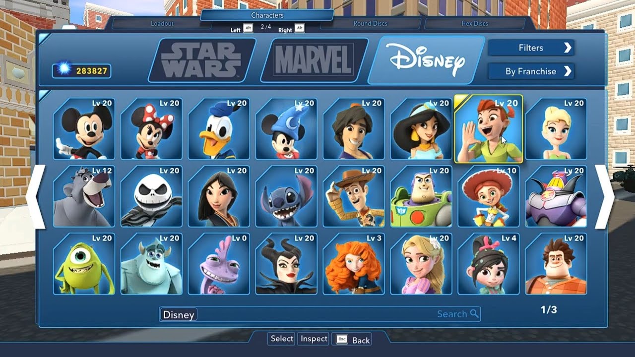 Disney Infinity 3.0 All Characters Including Peter Pan Updated (2025)