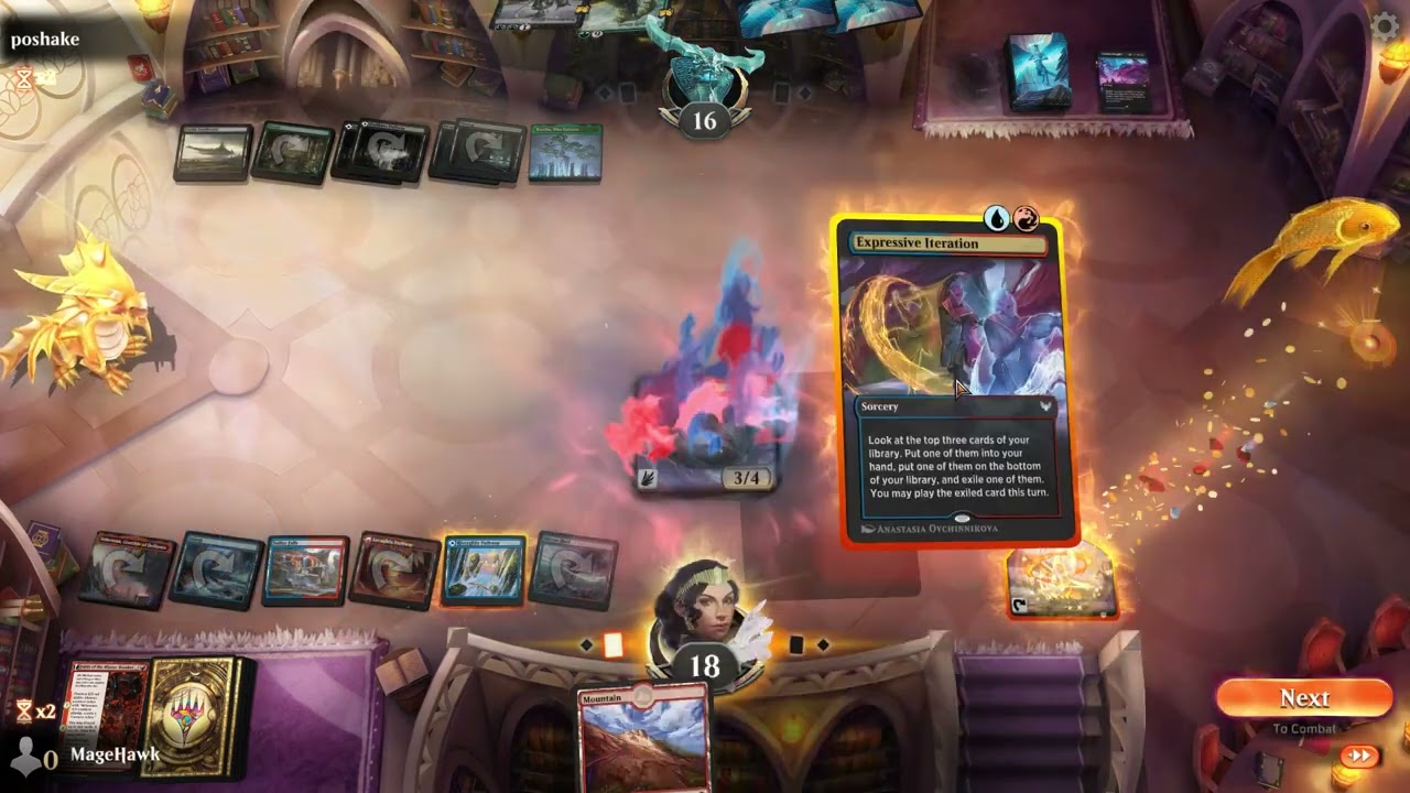 My Izzet Deck vs Golgari Ramp (Historic)