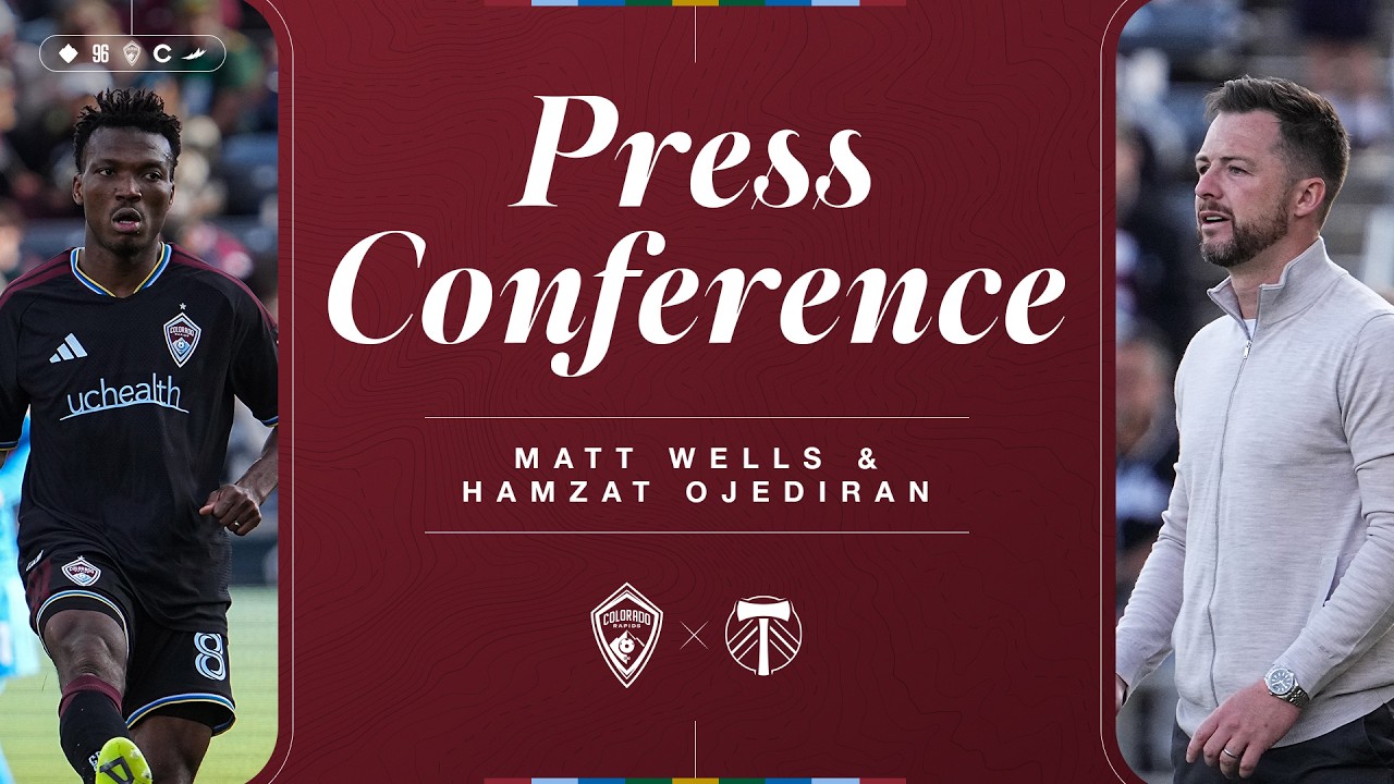 Press Conference - Colorado Rapids vs Portland Timbers