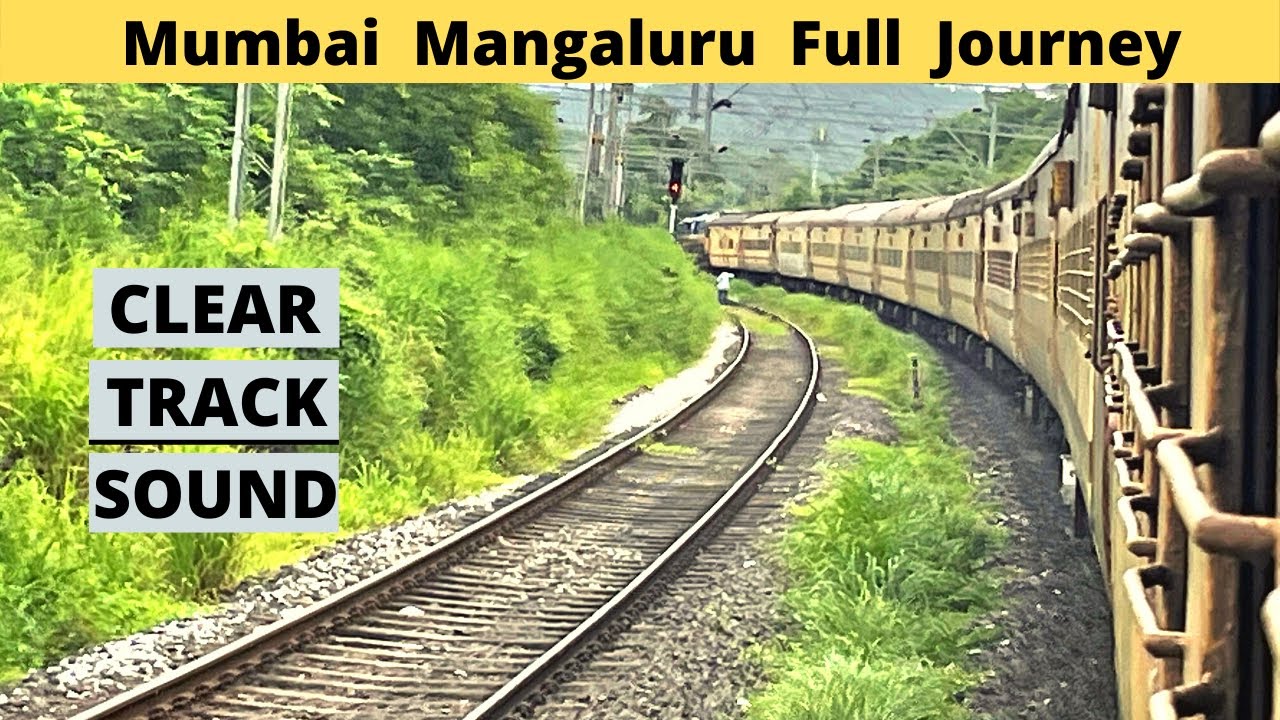 Full Journey : Mumbai CSMT to Mangaluru Jn | KR Rocket | Journey along western coast | Part 2
