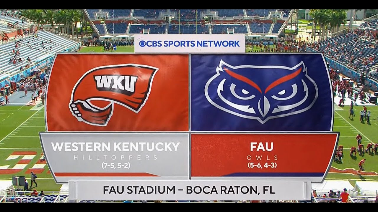 2022-11-26 Western Kentucky @ FAU (overtime thriller!)