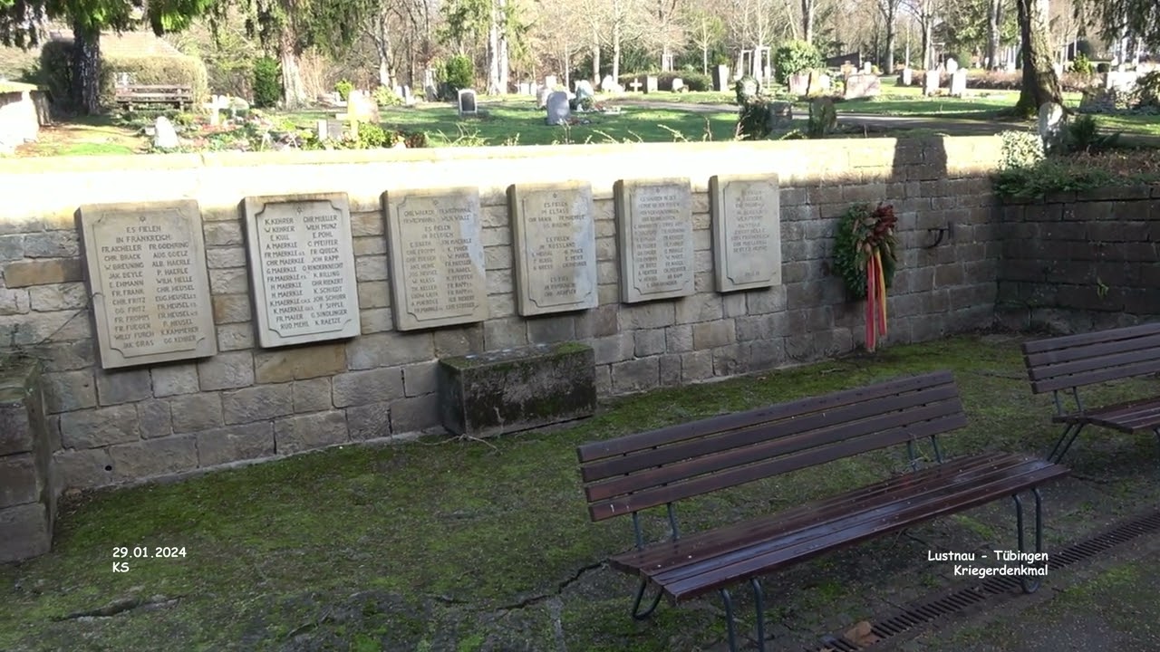 Kriegerdenkmal - Lustnau - T&uuml;bingen