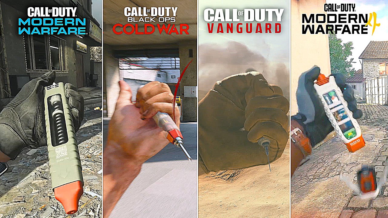 Stim Shots in Call of Duty Games 2019-2026 Comparison