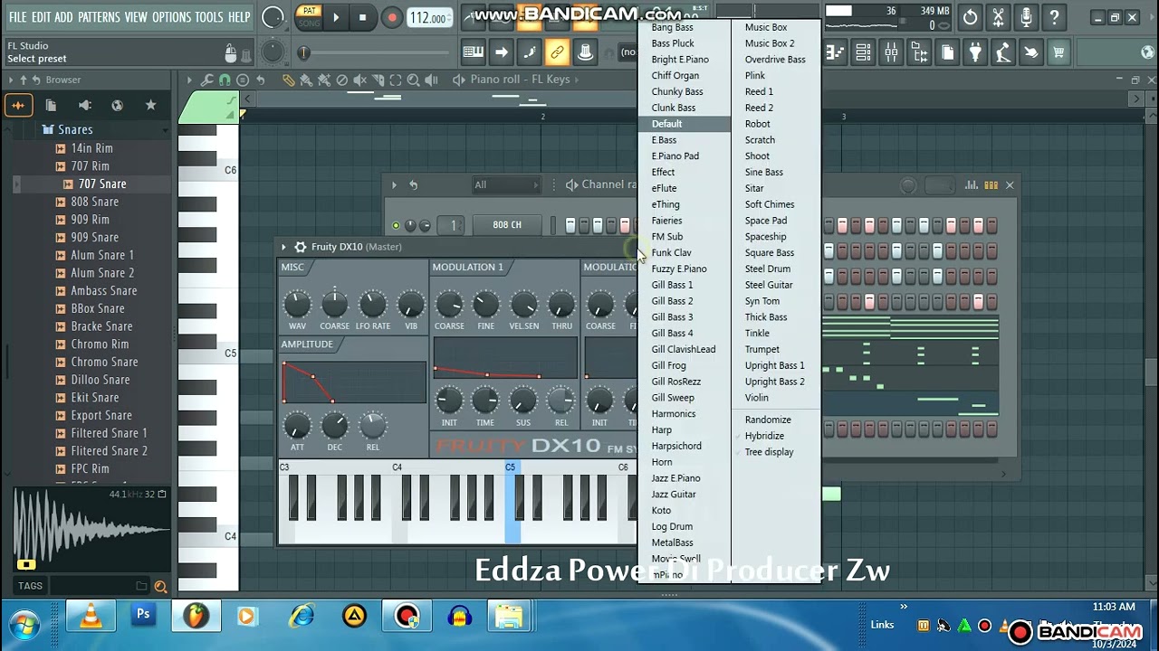 How to make a zimdancehall riddim part 7 in Fl Studio from scratch