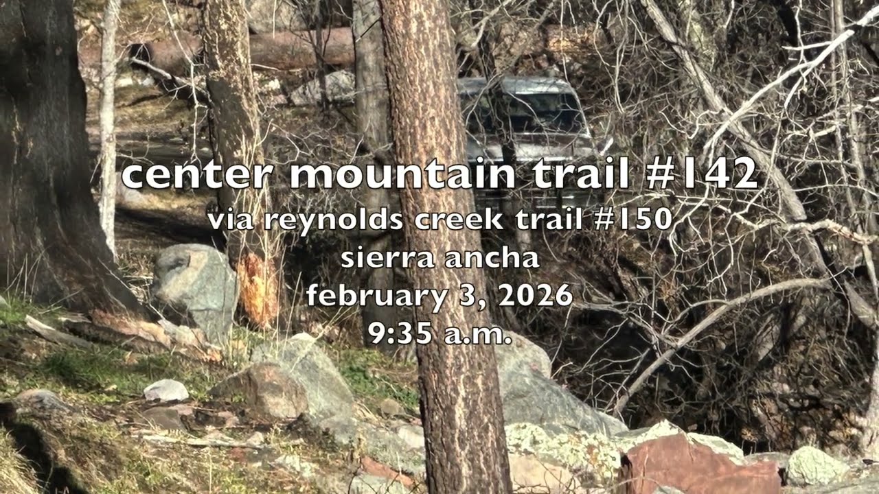 Center Mountain Trail #142 2/3/26
