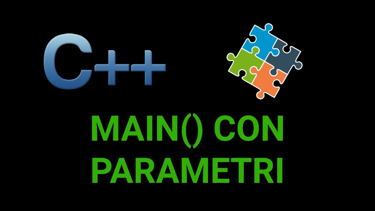 Tutorial C++ - Passare argomenti al Main - Lezione 31