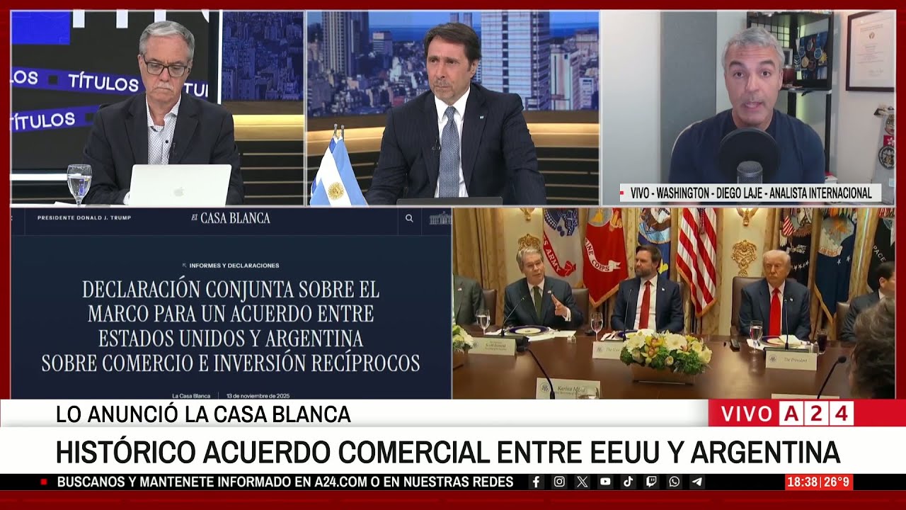 🔴ACUERDO COMERCIAL CON EE.UU.: ELIMINACI&Oacute;N DE ARANCELES Y APERTURA DE MERCADOS