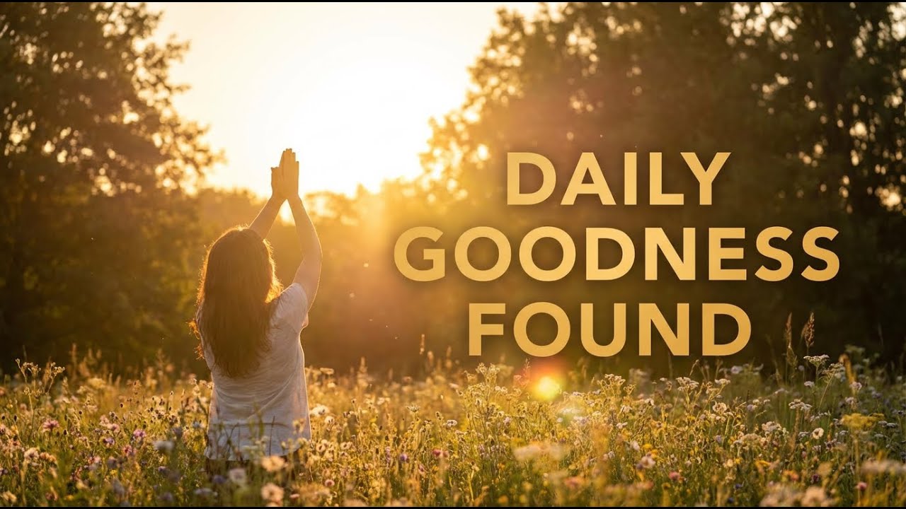Recognizing God's Goodness in Daily Life