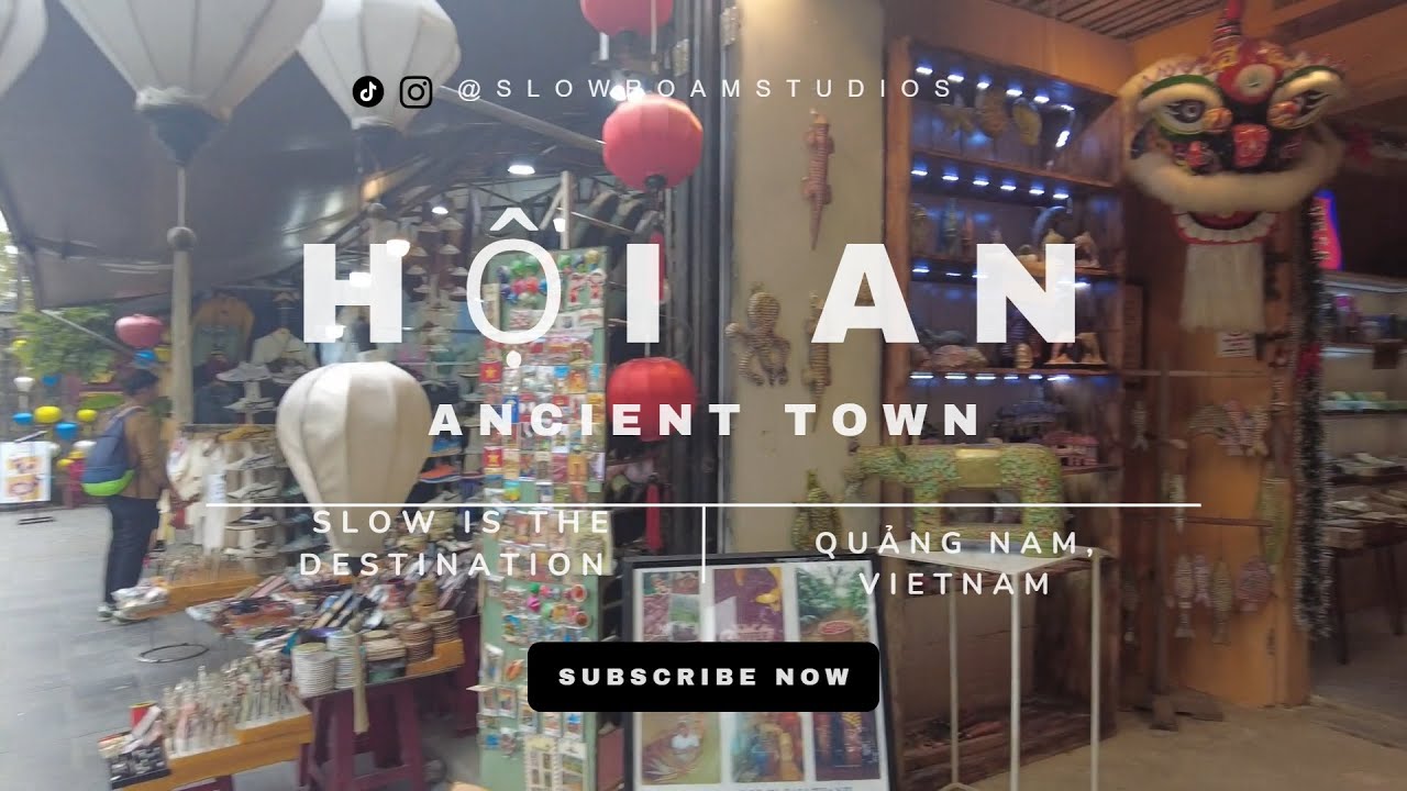 Hoi An, Vietnam - Afternoon Walk along Old Town