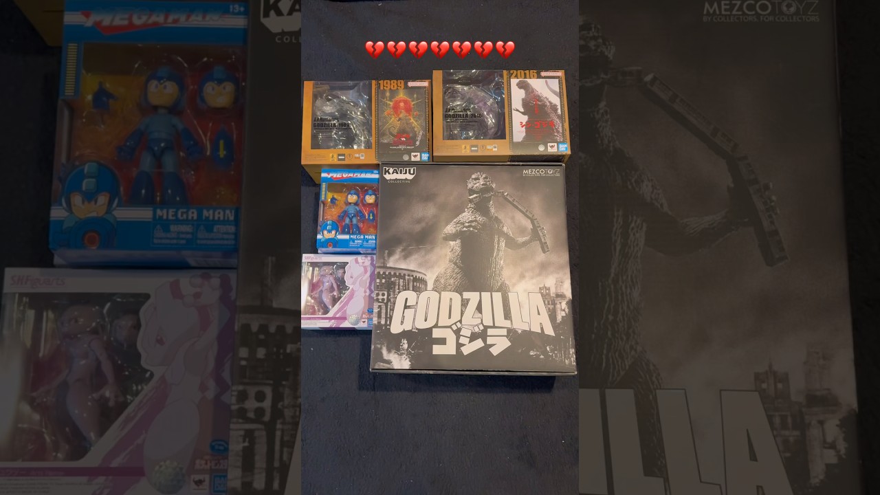 Я ПЕРЕБОРЩИЛА 💔💔 #fyp #collection #actionfigures #godzilla #smashbros #nintendo